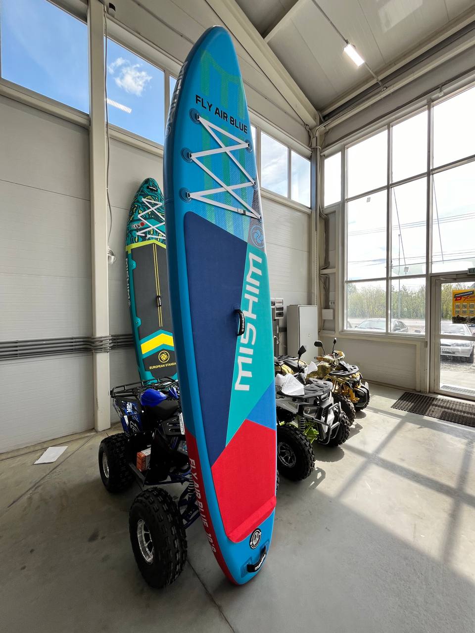 SUP (САП) Доска MISHIMO FLY AIR BLUE 11’ (335см) в Новороссийске