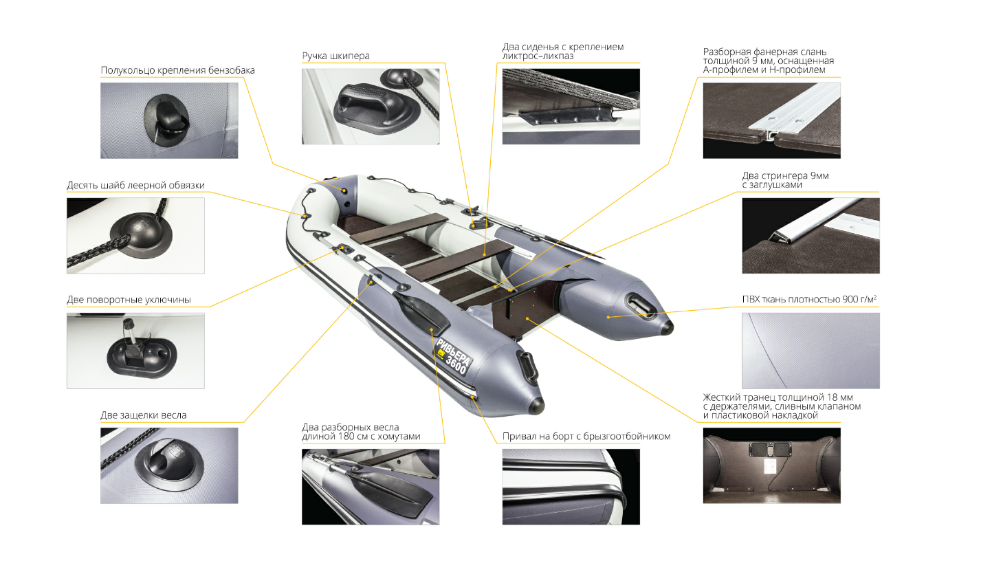 Лодка Ривьера Компакт 2900 СК в Новороссийске