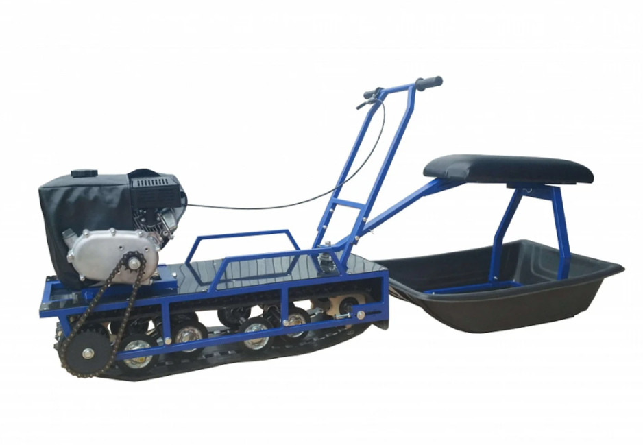 Мотобуксировщик Альбатрос-L 8 с фарой в Новороссийске