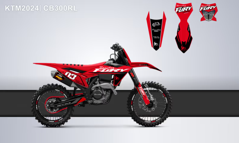 Кроссовый мотоцикл Sanchez Fury CB300RL в Новороссийске