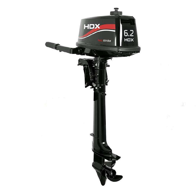 Лодочный мотор 2-х тактный HDX R series T 6,2 BMS (с топливным баком 12л) в Новороссийске