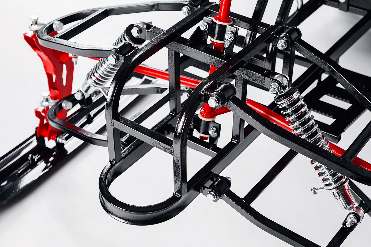 Лыжный модуль IKUDZO TERRAIN с подогревом ручек металлические лыжи в Новороссийске