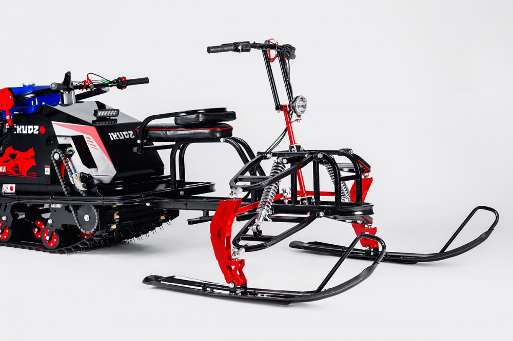 Лыжный модуль IKUDZO TERRAIN с подогревом ручек металлические лыжи в Новороссийске