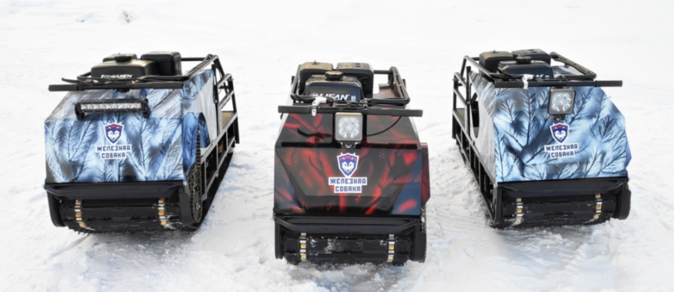 Мотобуксировщик Irondog (Железная собака) M500 15 Камуфляж Охотник в Новороссийске