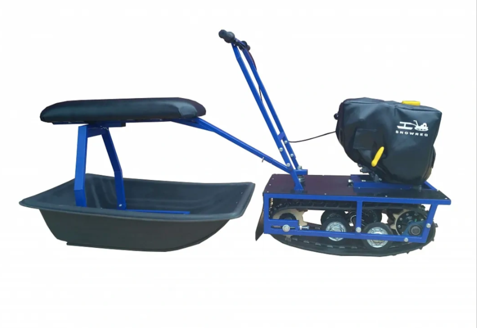 Мини-мотобуксировщик Альбатрос-М с фарой в Новороссийске