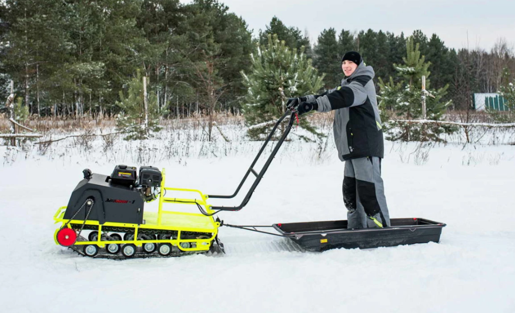Мотобуксировщик Бурлак ХОЗЯИН-1 (капот металл) в Новороссийске