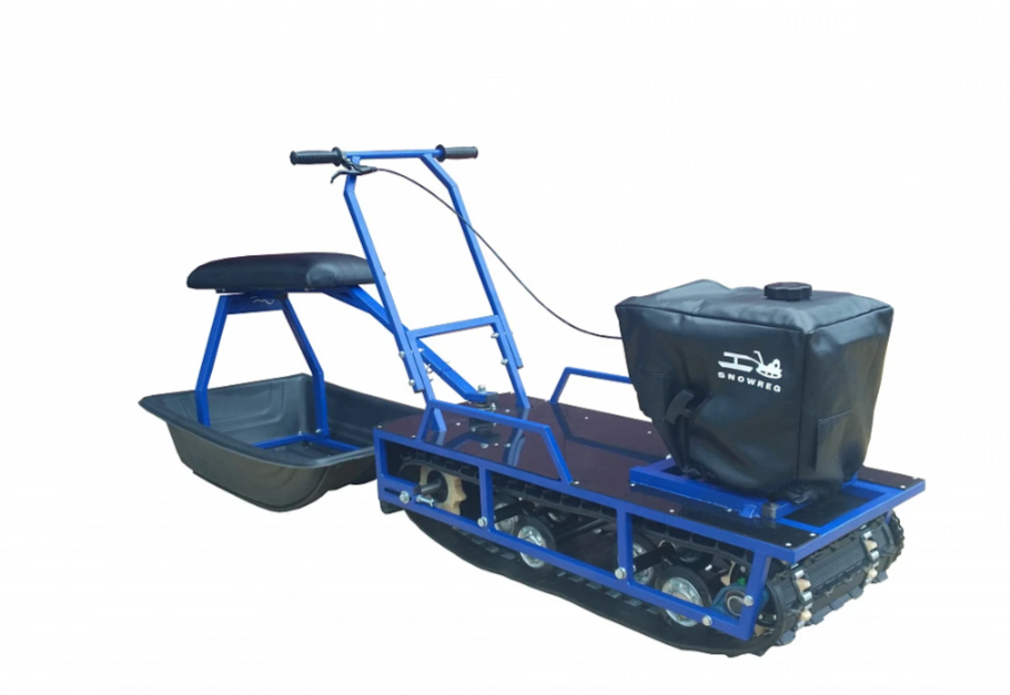 Мотобуксировщик Альбатрос-L 8 с фарой в Новороссийске