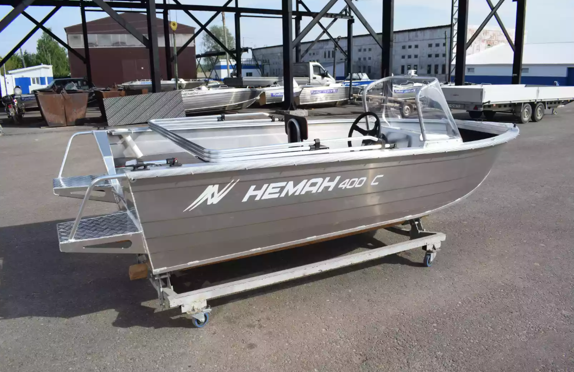 Алюминиевая лодка Неман-400 С в Новороссийске