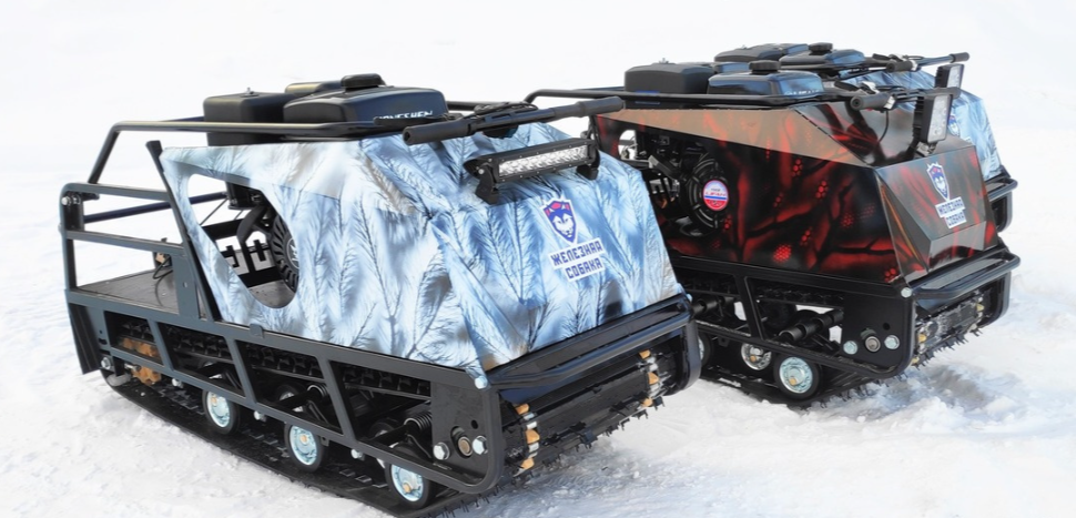 Мотобуксировщик Irondog (Железная собака) M500 15 Камуфляж Охотник в Новороссийске