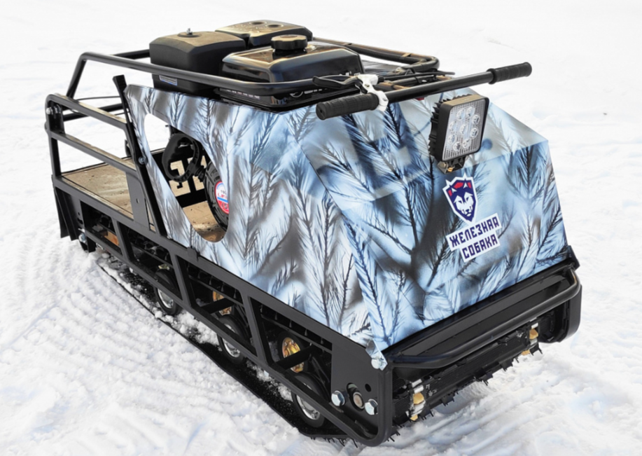 Мотобуксировщик Irondog (Железная собака) M500 15 Камуфляж Охотник в Новороссийске