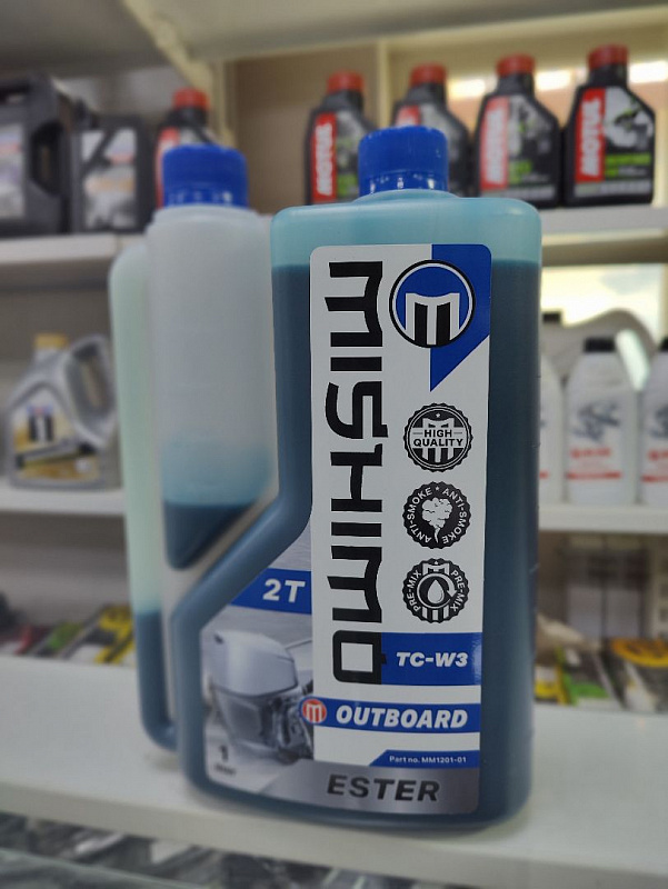 Масло MISHIMO 2T OUTBOARD (ESTER) полусинтетика 1 л в Новороссийске