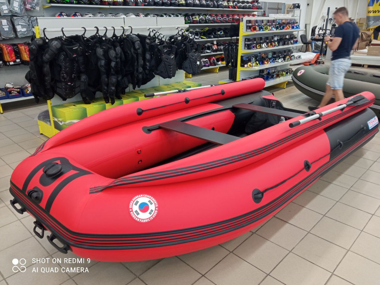 Лодка MISHIMO RIVER FJET PRO 430  под водомет в Новороссийске