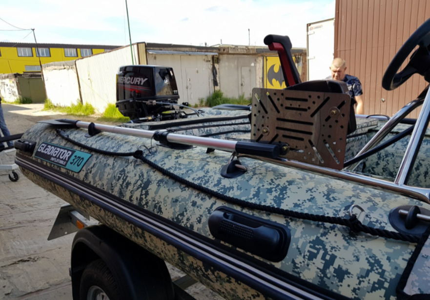 НАДУВНАЯ ЛОДКА GLADIATOR C370AL в Новороссийске