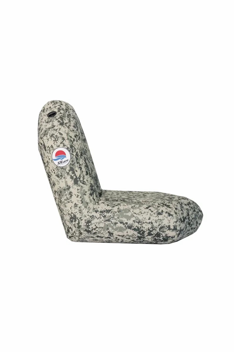 КРЕСЛО НАДУВНОЕ SMARINE, 85Х75 СМ, ПВХ, ЗЕЛЕНЫЙ ПИКСЕЛЬ в Новороссийске