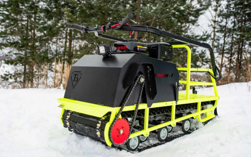 Мотобуксировщик Бурлак ХОЗЯИН-1 (капот металл) в Новороссийске