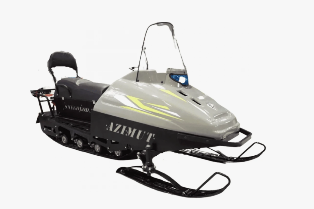 Миниснегоход Бурлак Азимут 24 л.с. , эл.запуск, реверс, тормоз гидравл, капот серый в Новороссийске