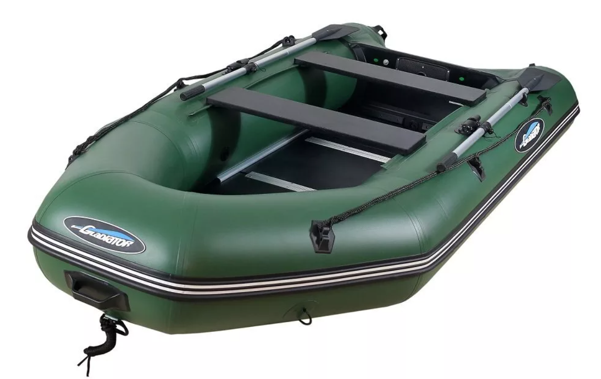 МОТОРНО-ГРЕБНАЯ ЛОДКА ПВХ GLADIATOR A 320 ТК С ФАНЕРНЫМ ПОЛОМ в Новороссийске