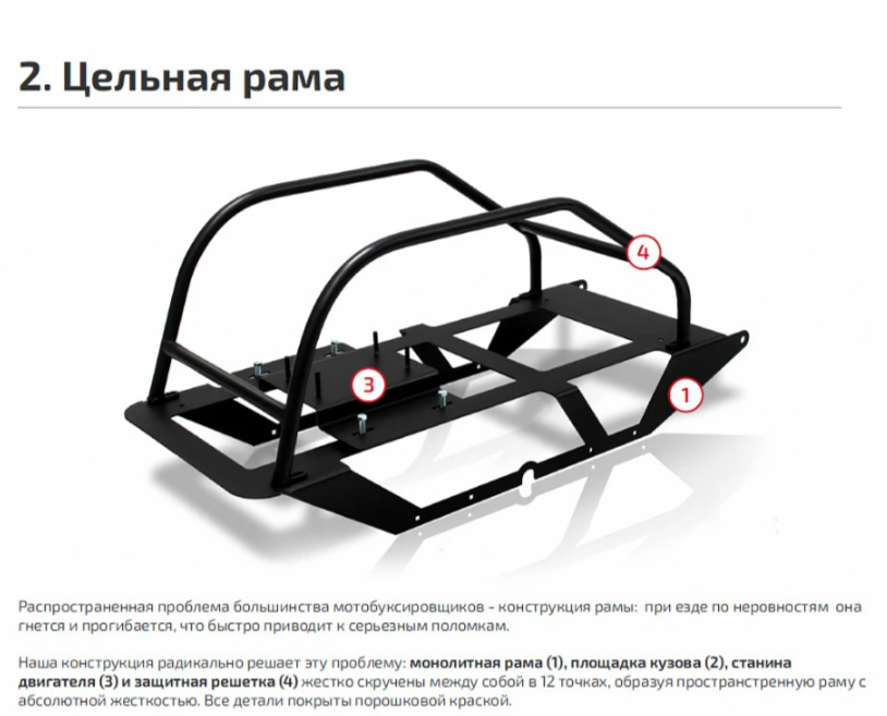 Мотобуксировщик НОРКА 380 MINI 9 л.с. в Новороссийске