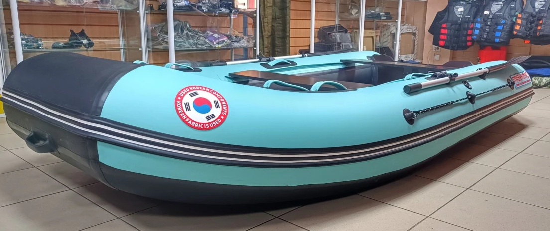 КОМПЛЕКТ ЛОДКА MISHIMO LITE 335 + МОТОР 9,8 Л.С. в Новороссийске