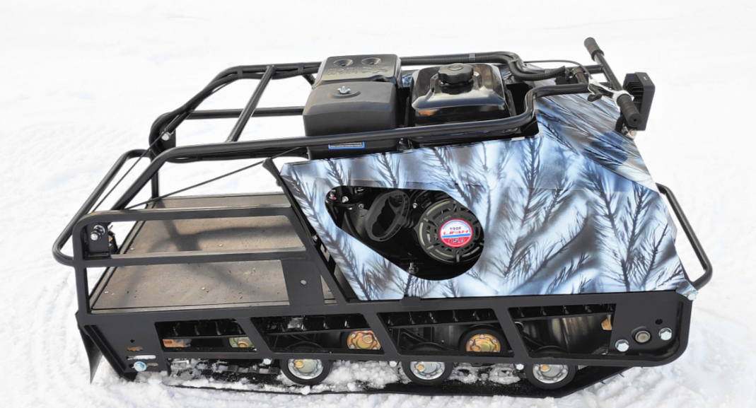 Мотобуксировщик Irondog (Железная собака) M500 15 Камуфляж Охотник в Новороссийске