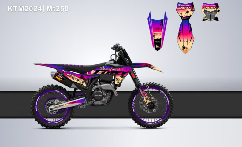 Кроссовый мотоцикл Sanchez Fury MT250 в Новороссийске