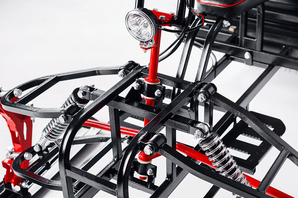 Лыжный модуль IKUDZO TERRAIN с подогревом ручек металлические лыжи в Новороссийске