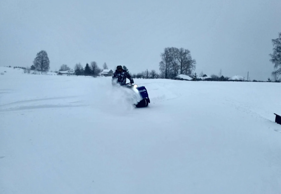 Мотобуксировщик Альбатрос-XLV 15 тележки, 1450 мм в Новороссийске