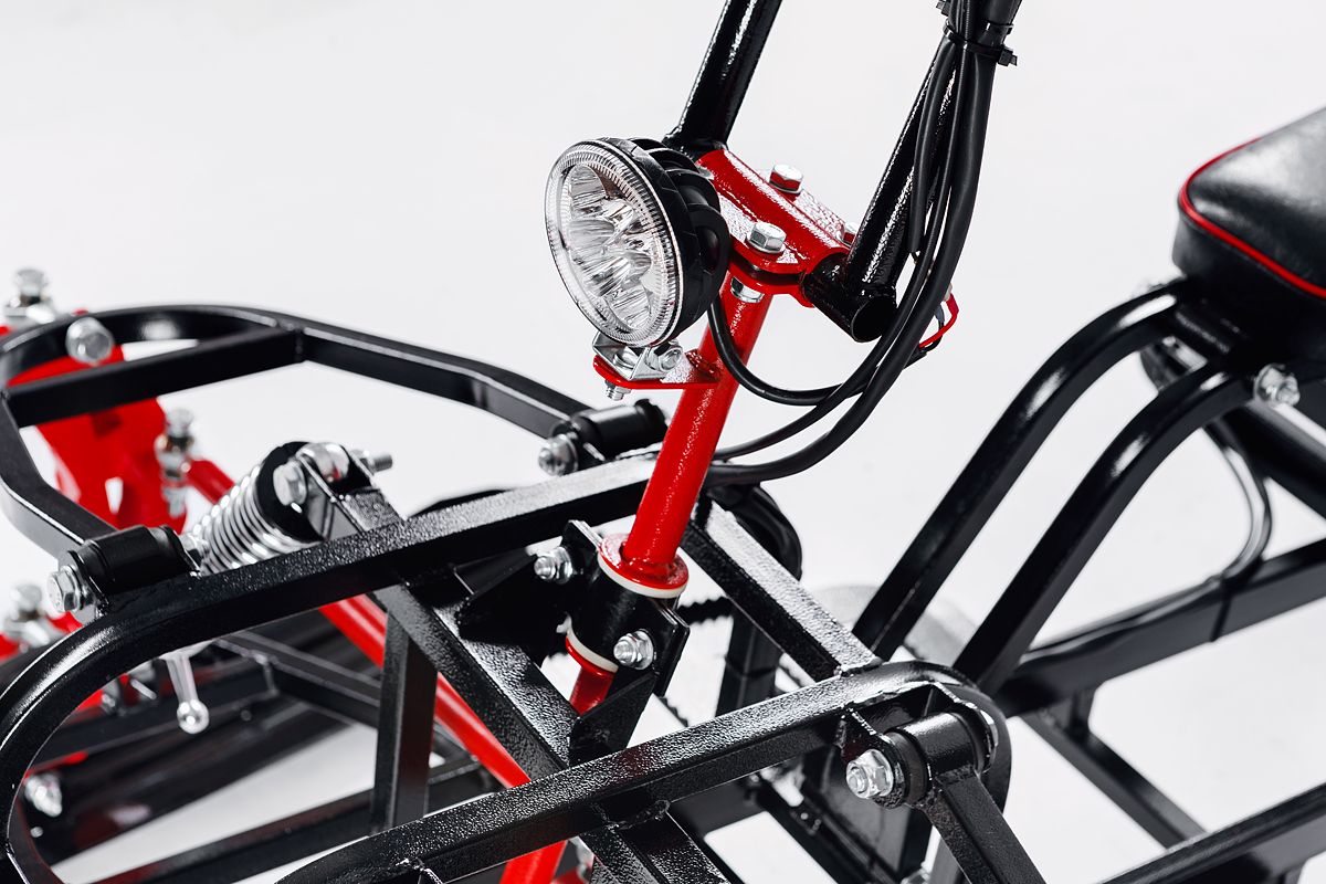 Лыжный модуль IKUDZO TERRAIN с подогревом ручек металлические лыжи в Новороссийске