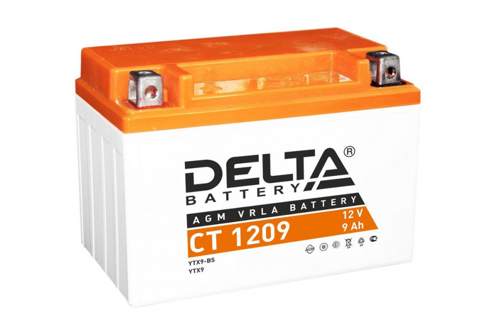 Аккумулятор Delta CT 1209 (12V / 9Ah) в Новороссийске