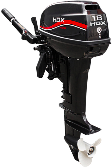 Лодочный мотор 2-х тактный HDX R series TE 18 BMS в Новороссийске
