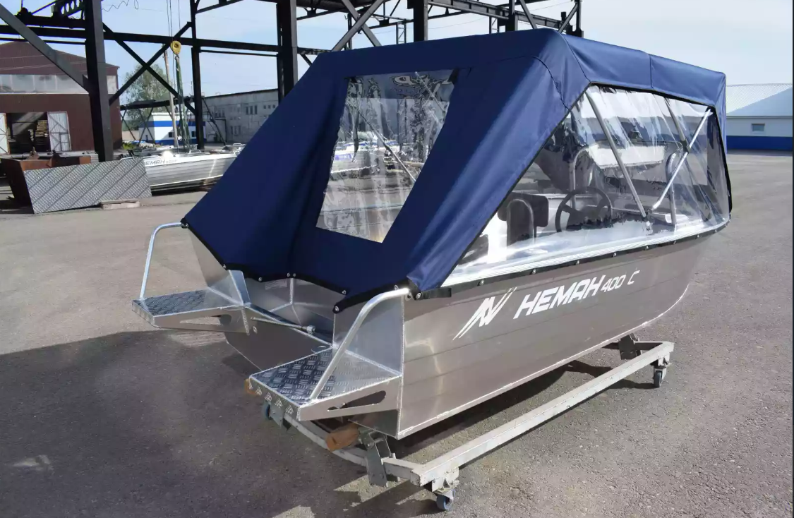 Алюминиевая лодка Неман-400 С в Новороссийске