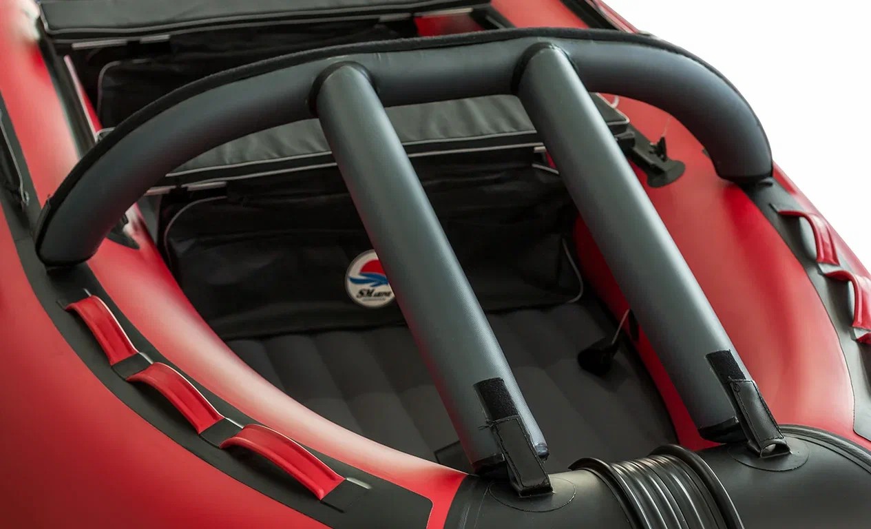 КОМПЛЕКТ НОСОВОГО ТЕНТА К ЛОДКЕ SMARINE AIR MAX 380 ЧЕРНЫЙ в Новороссийске