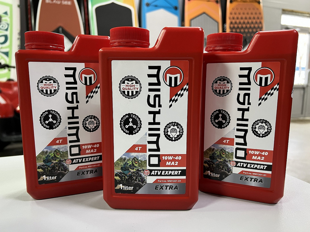 Масло MISHIMO 4T ATV EXPERT (EXTRA) 10w40 1 л в Новороссийске