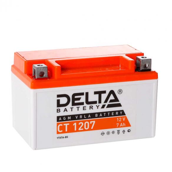 Аккумулятор Delta CT 1207 (12V / 7Ah) в Новороссийске