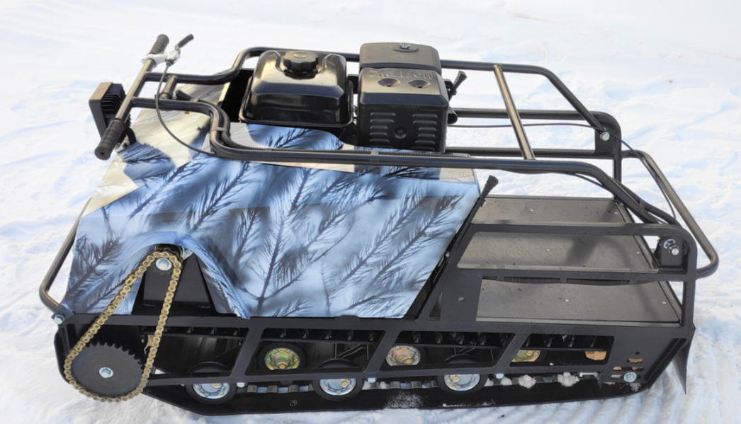 Мотобуксировщик Irondog (Железная собака) M500 15 Камуфляж Охотник в Новороссийске