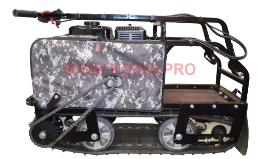 Мини мотобуксировщик КОЙРА "Вжик" (107 см) 7 л/с с ручным стартером в Новороссийске