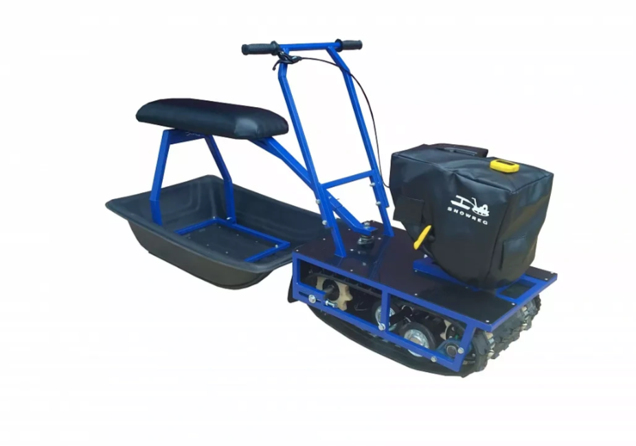 Мини-мотобуксировщик Альбатрос-М с фарой в Новороссийске