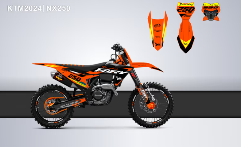 Кроссовый мотоцикл Sanchez Fury NX250 в Новороссийске