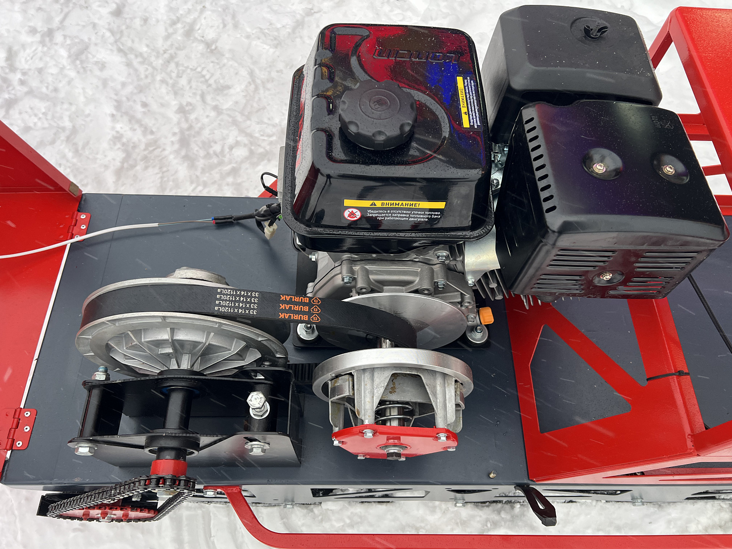 Мотобуксировщик EX-MOTO SNOWDOG S500 15л.с в Новороссийске