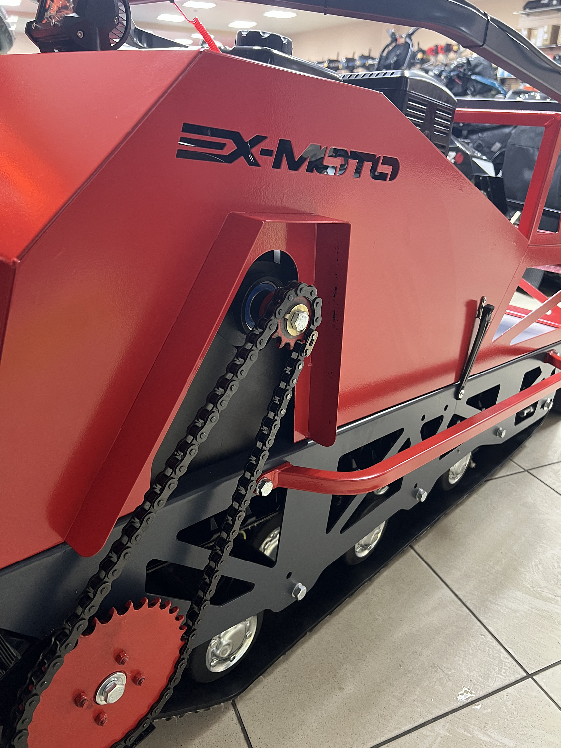 Мотобуксировщик EX-MOTO SNOWDOG S500 15л.с в Новороссийске