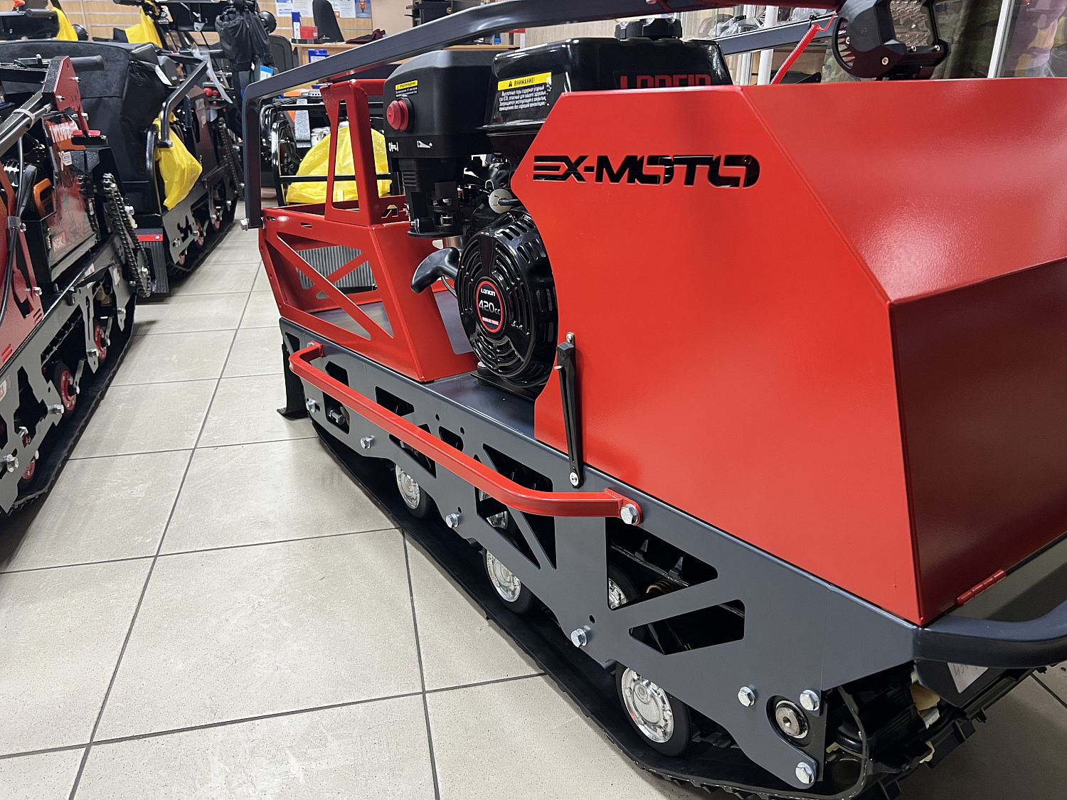 Мотобуксировщик EX-MOTO SNOWDOG S500 15л.с в Новороссийске