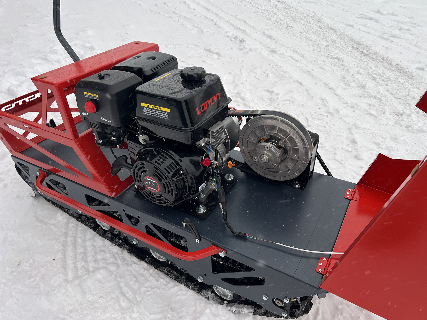 Мотобуксировщик EX-MOTO SNOWDOG S500 15л.с в Новороссийске