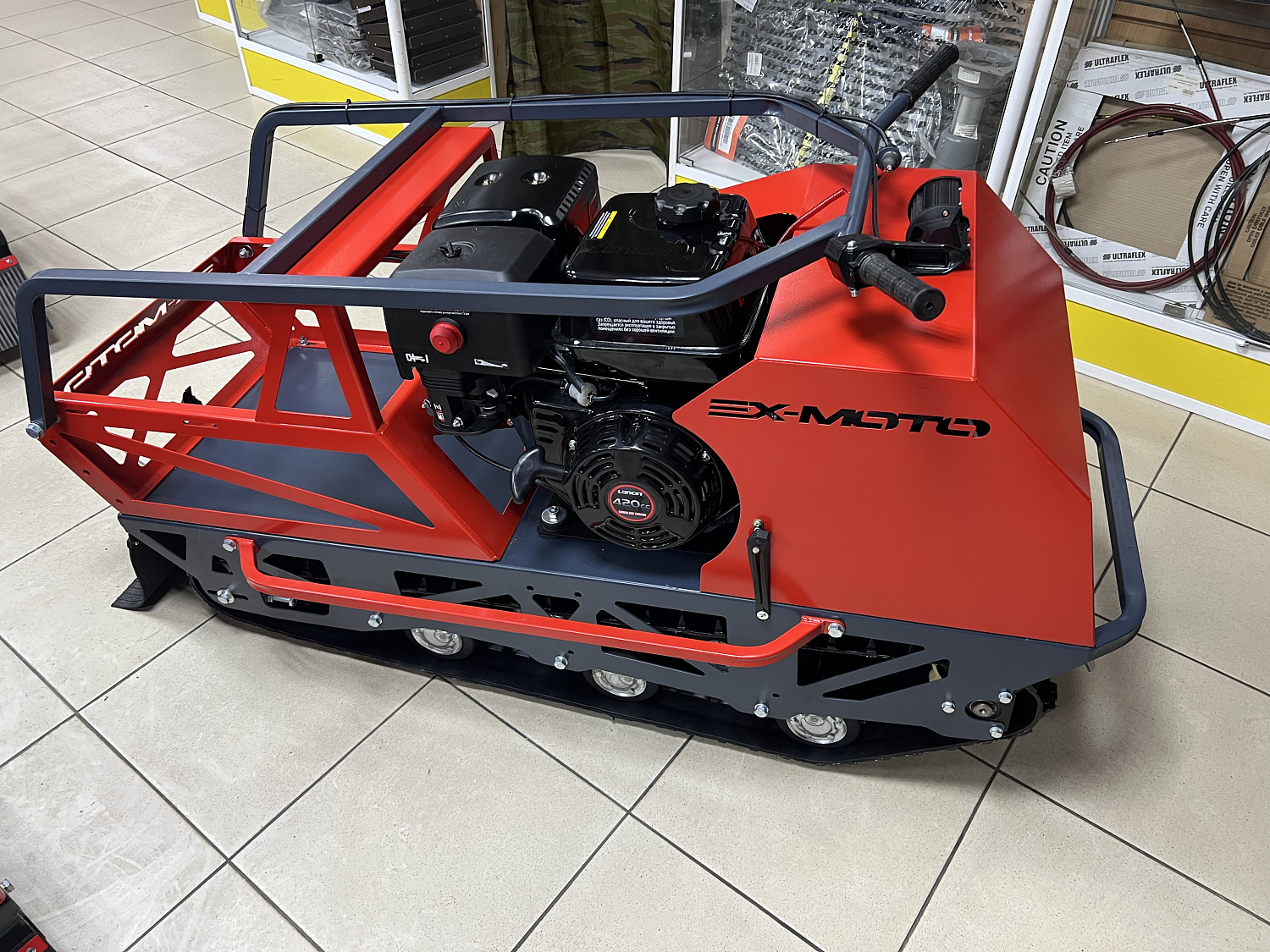 Мотобуксировщик EX-MOTO SNOWDOG S500 15л.с в Новороссийске