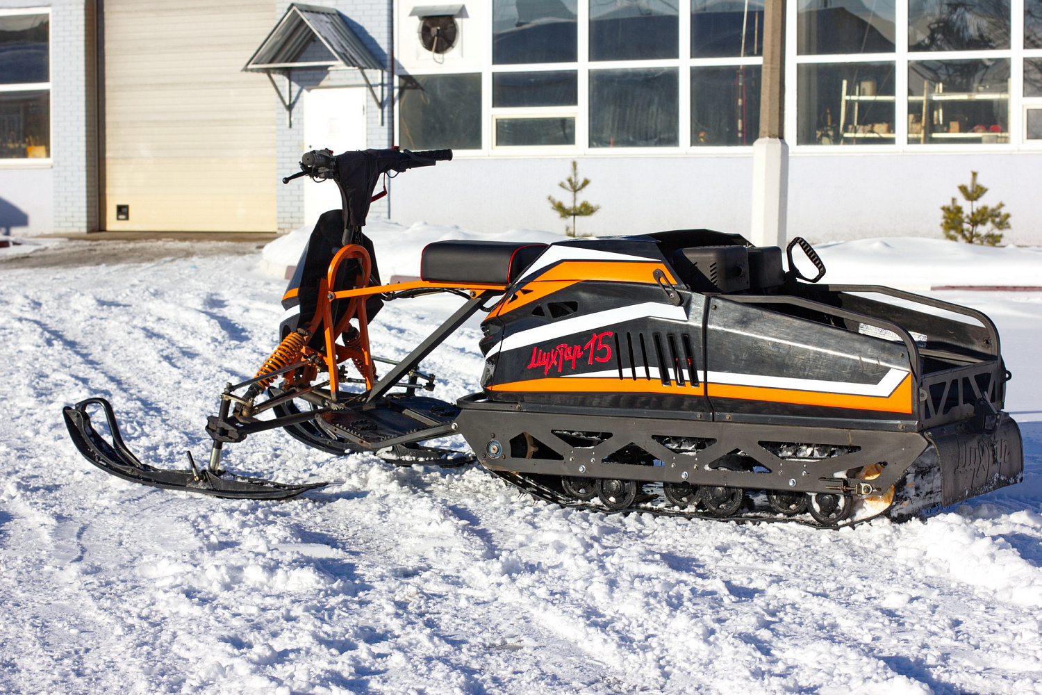 Мотобуксировщик IRBIS Мухтар 15 с лыжным модулем в комплекте в Новороссийске