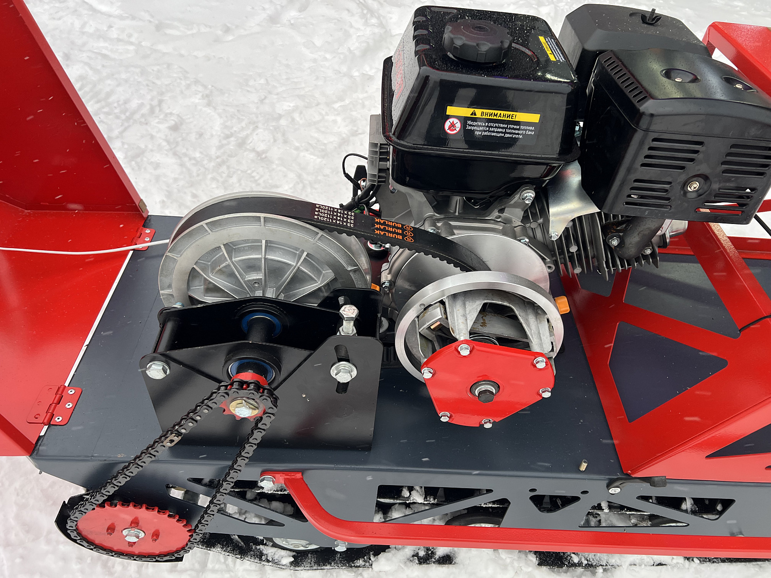 Мотобуксировщик EX-MOTO SNOWDOG S500 15л.с в Новороссийске