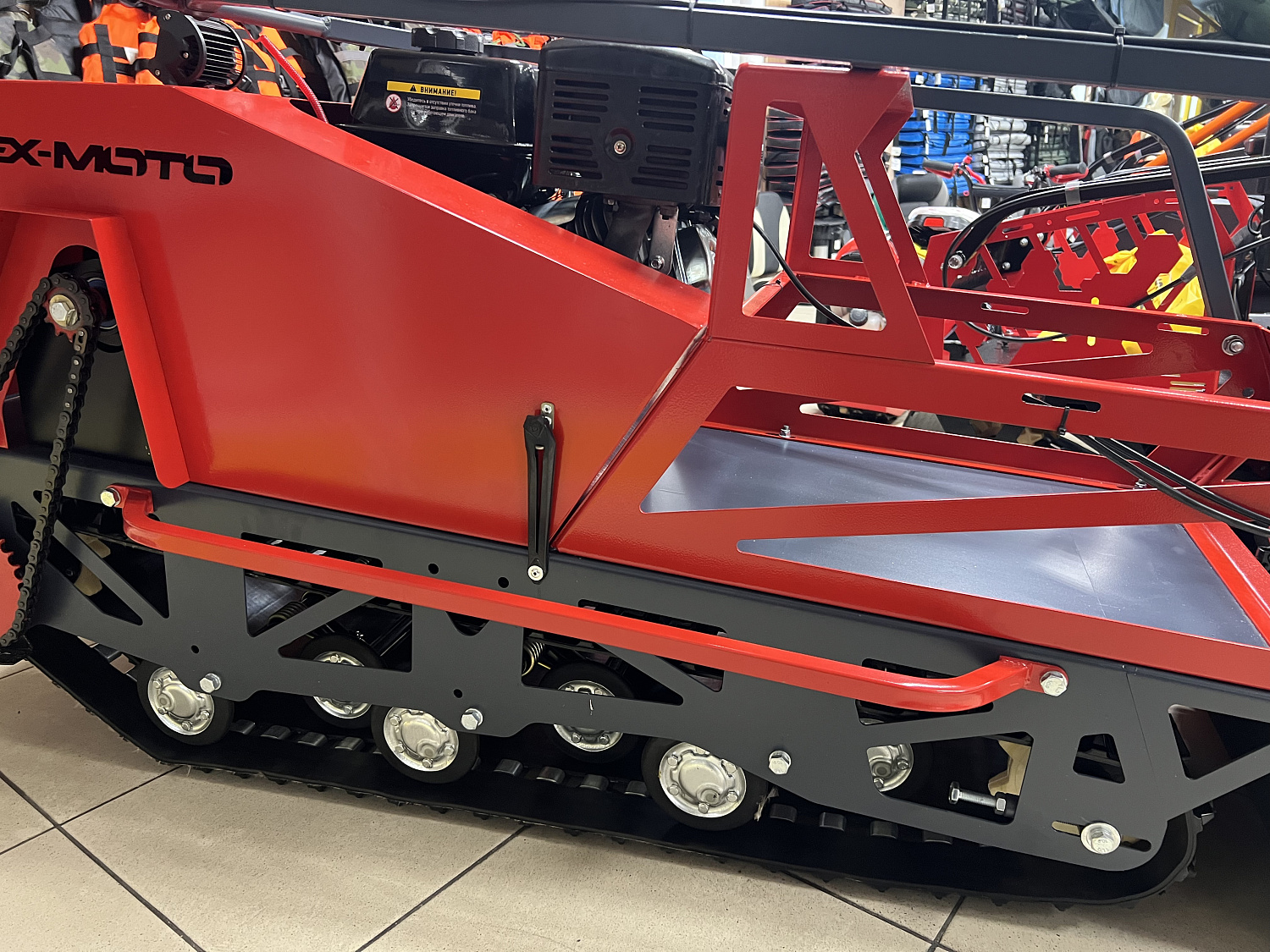 Мотобуксировщик EX-MOTO SNOWDOG S500 15л.с в Новороссийске