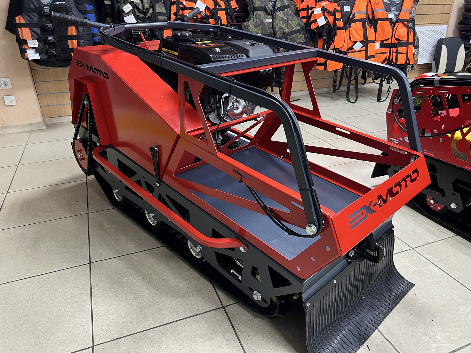 Мотобуксировщик EX-MOTO SNOWDOG S500 15л.с в Новороссийске