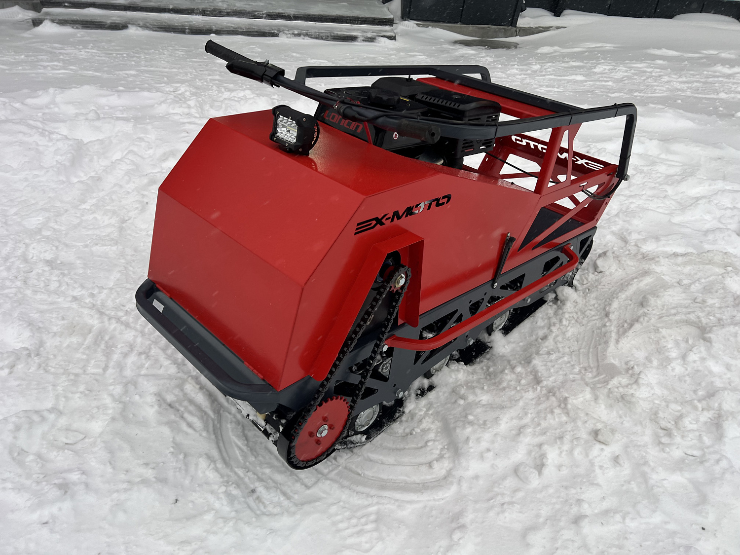 Мотобуксировщик EX-MOTO SNOWDOG S500 15л.с в Новороссийске