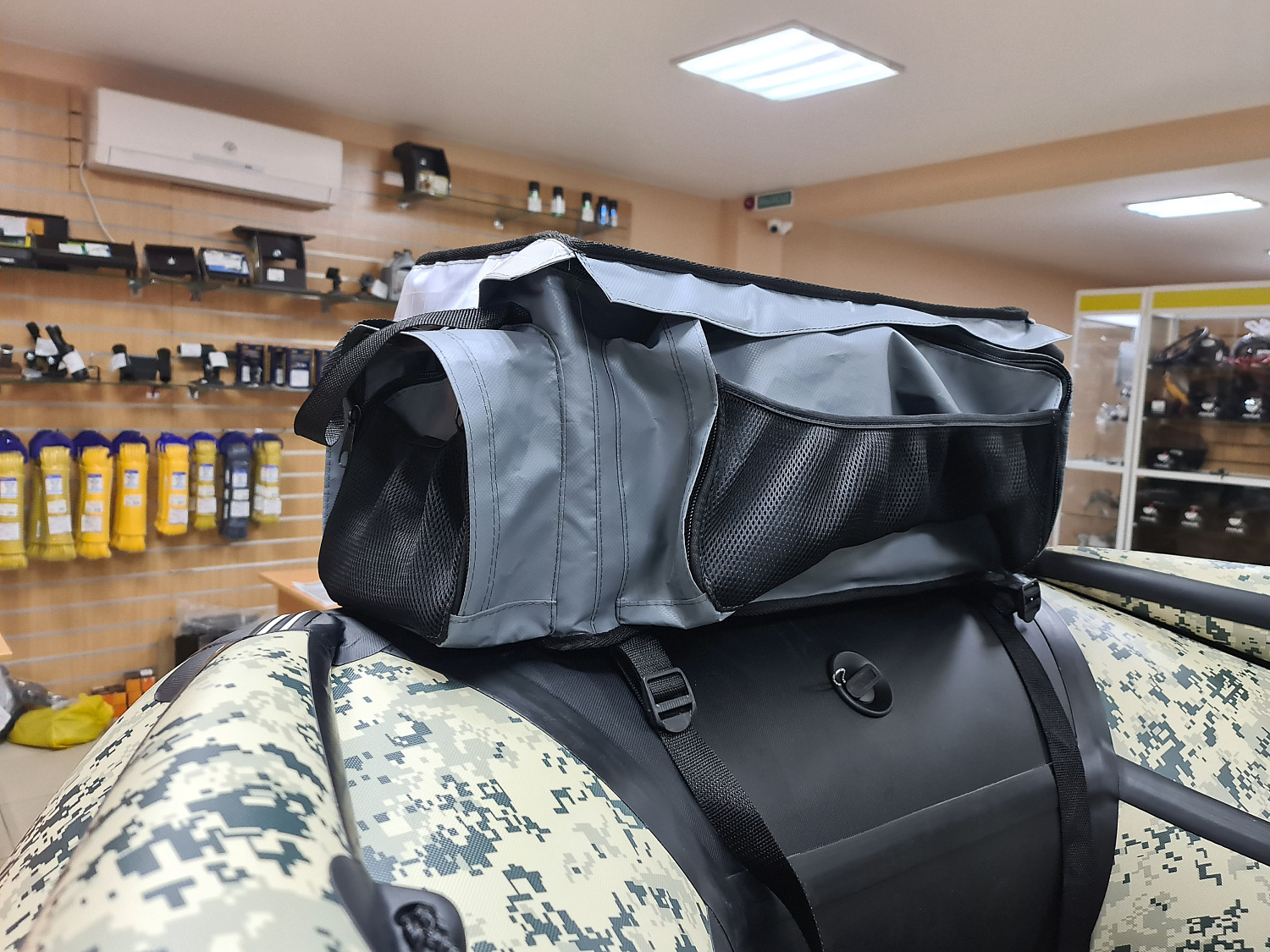 СУМКА ЛЮКС НА БАЛЛОН ДЛЯ ЛОДОК ПВХ 50Х25Х25 СМ в Новороссийске